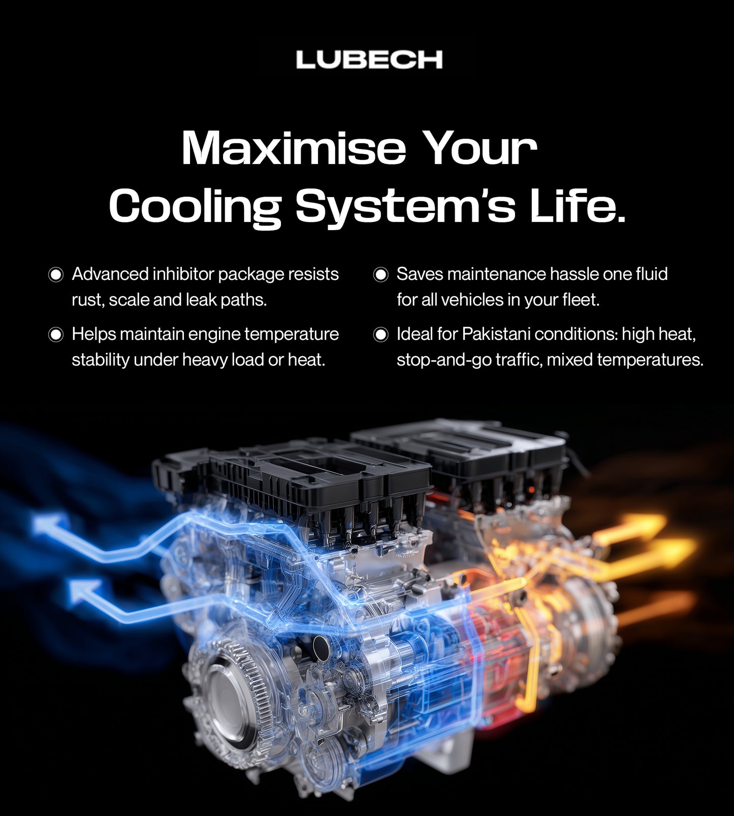 LUBECH SHIELDEX 50/50 PREDILUTED ANTIFREEZE