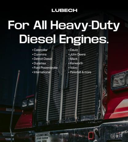 LUBECH 10W40 Synthetic Diesel Engine Oil - 55 Gallon Drum