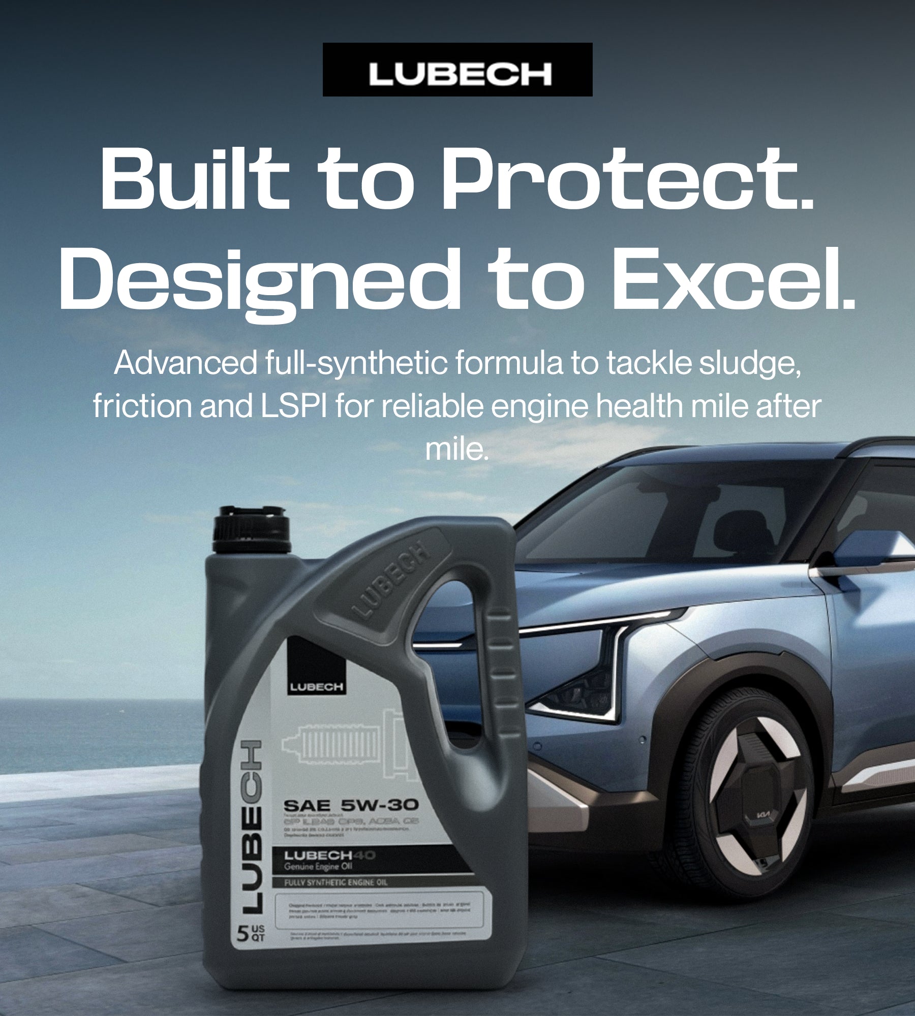 LUBECH 5W-30 FULL SYNTHETIC, Mobile Banner