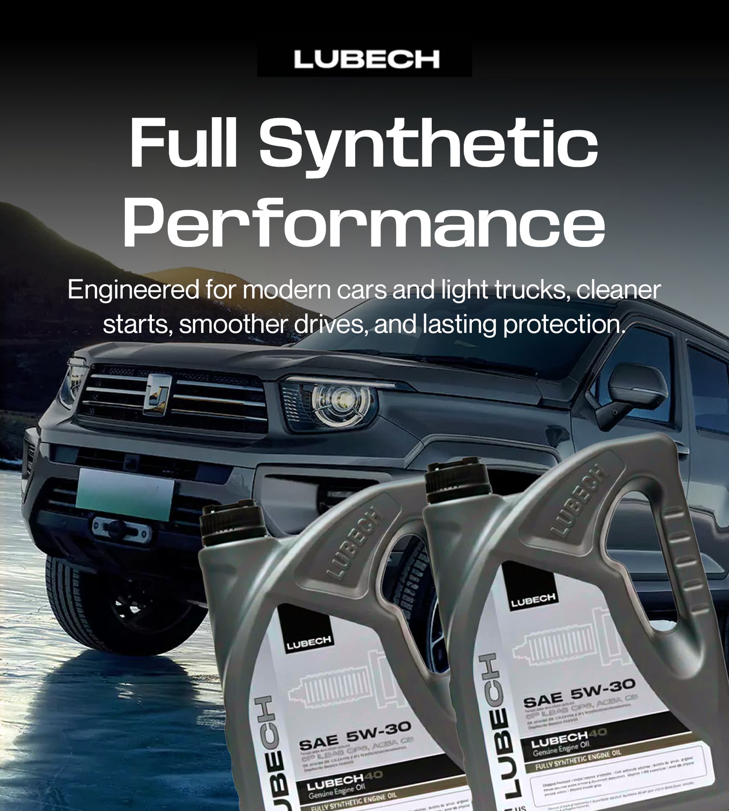 LUBECH 5W-30 FULL SYNTHETIC,