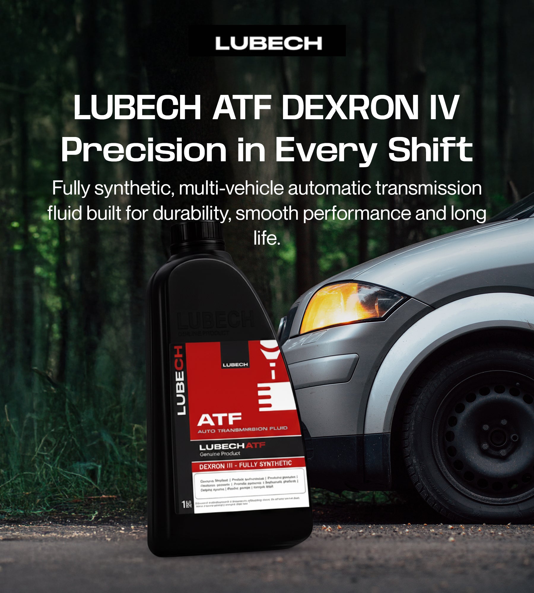LUBECH ATF DEXRON IV Mobile Banner