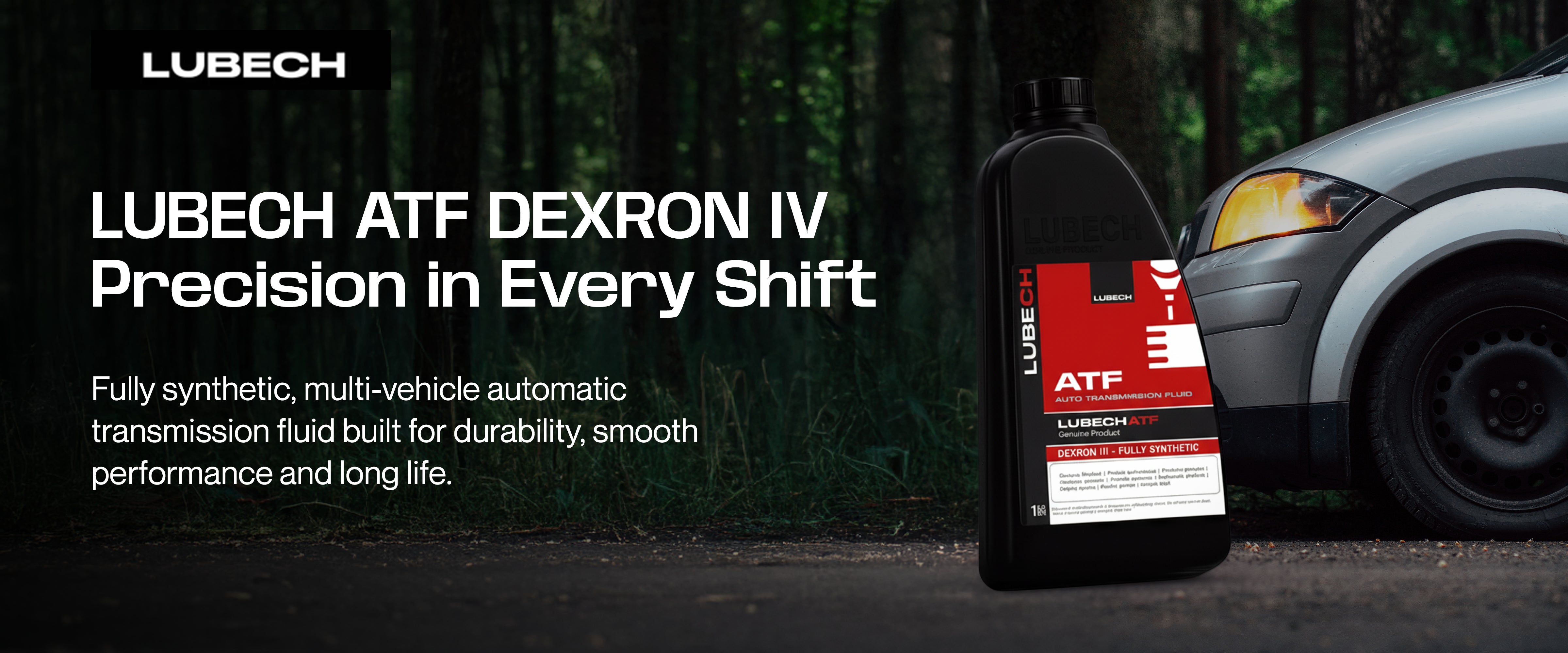 LUBECH ATF DEXRON IV Desktop Banner