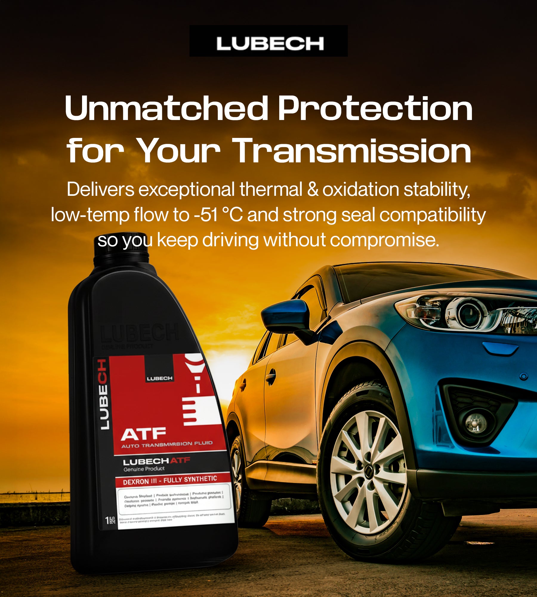 LUBECH ATF DEXRON IV Mobile Banner