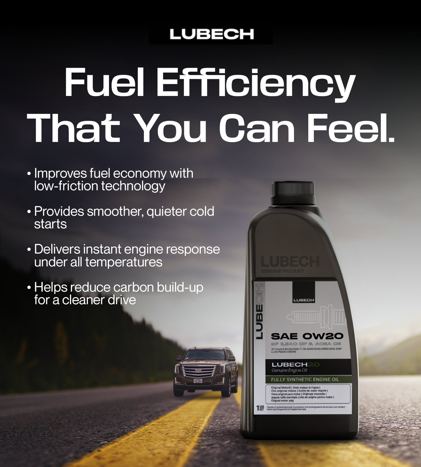 LUBECH 0W-20 FULL SYNTHETIC