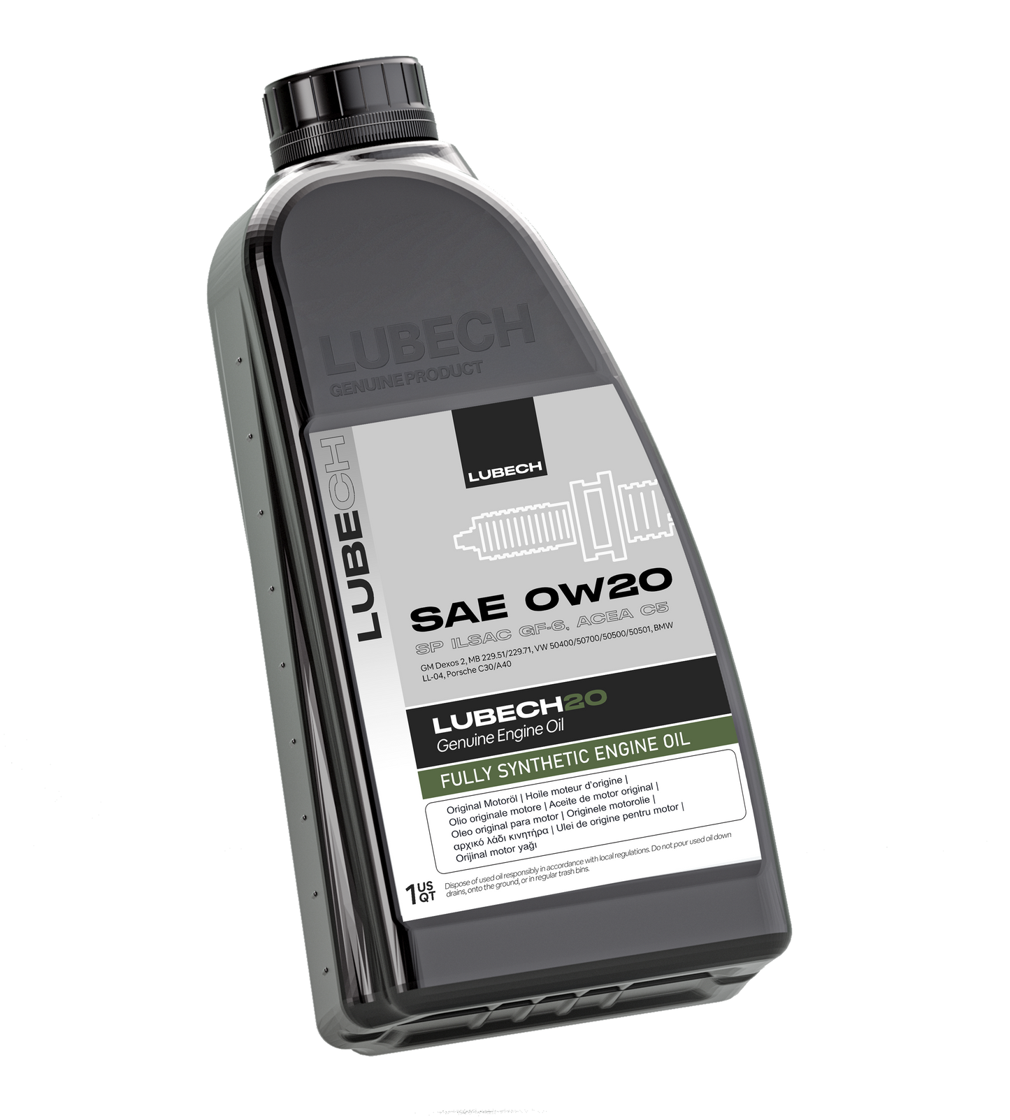 LUBECH 0W-20 FULL SYNTHETIC